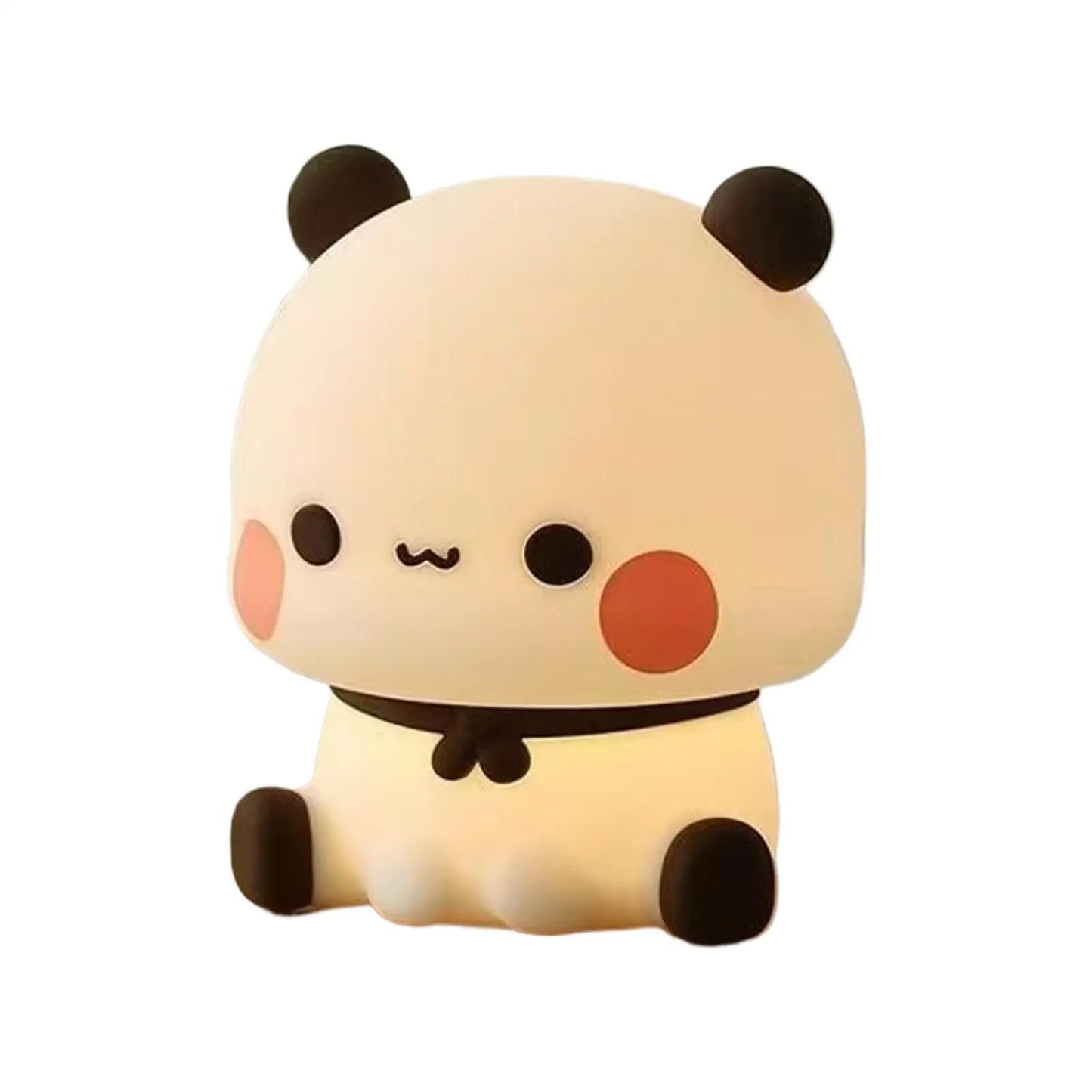 Cute Night Light LED Novelty Animal Night Lamp Silicone Rechargeable Decorative Nightlight For Living Room Decoration