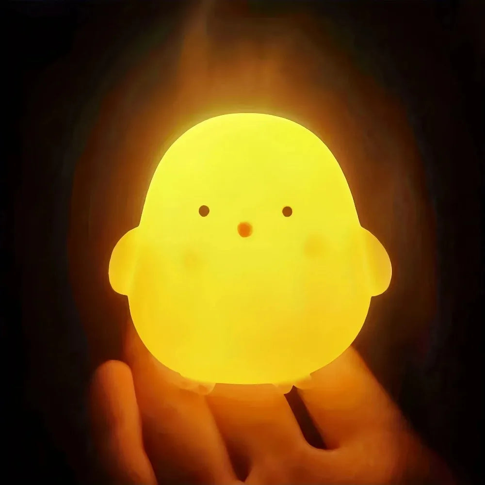 Cute Duck Night Lamps animal Nightlights Desktop Ornament Decorative Table Lights for Bedroom Bedside Sleeping Lamp