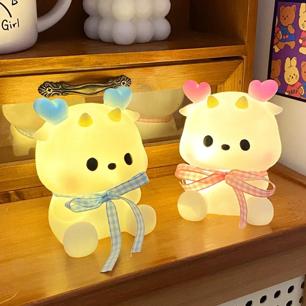 Animated Animal Night Light with Soft Glow, Ideal Christmas Gift, Beaulct