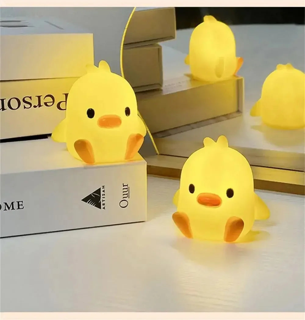 Cute Duck Night Lamps animal Nightlights Desktop Ornament Decorative Table Lights for Bedroom Bedside Sleeping Lamp