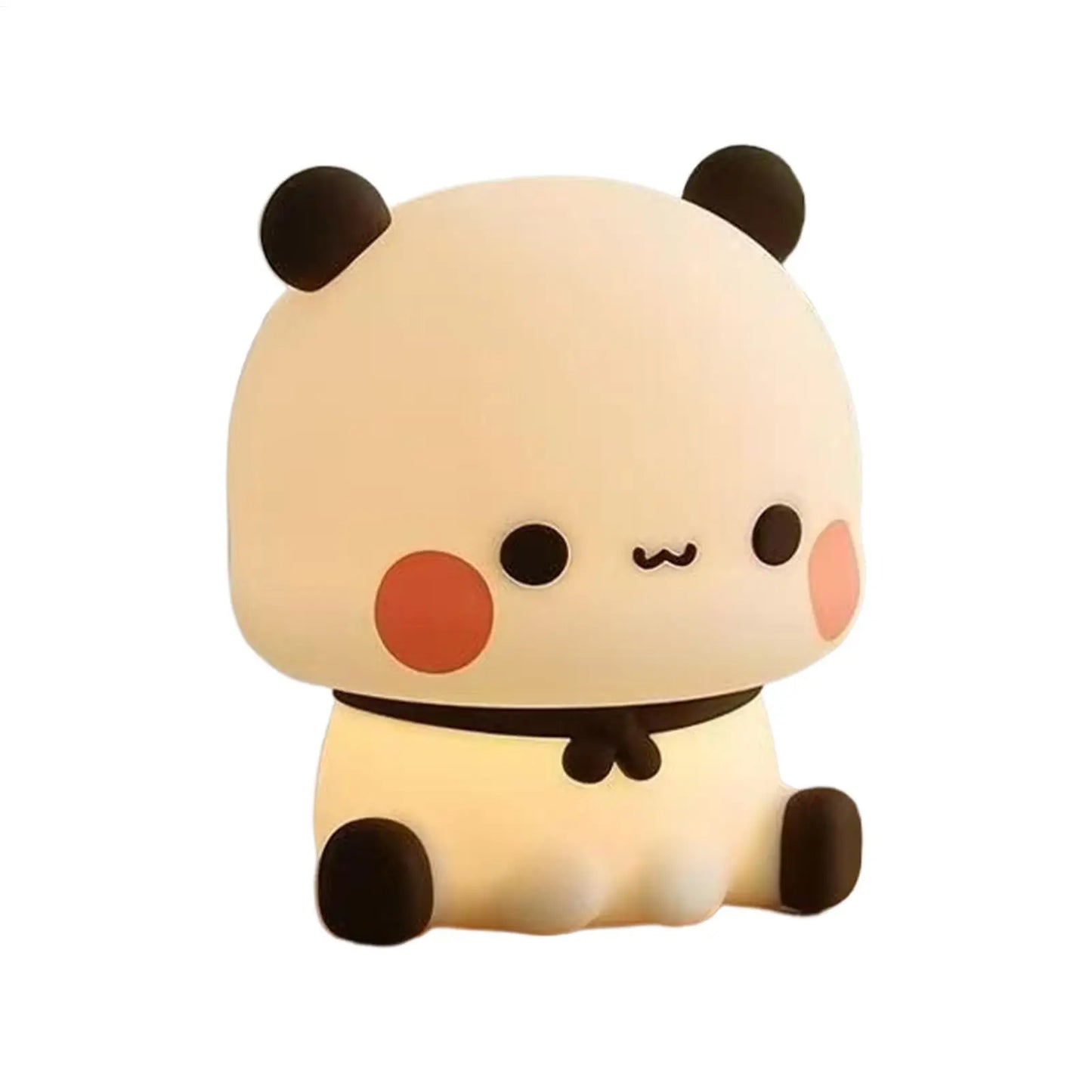 Cute Night Light LED Novelty Animal Night Lamp Silicone Rechargeable Decorative Nightlight For Living Room Decoration