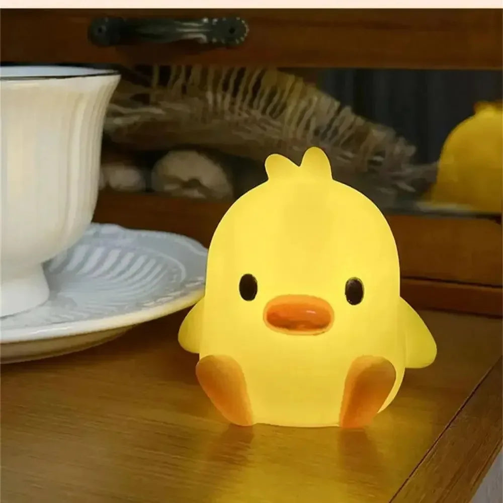 Cute Duck Night Lamps animal Nightlights Desktop Ornament Decorative Table Lights for Bedroom Bedside Sleeping Lamp