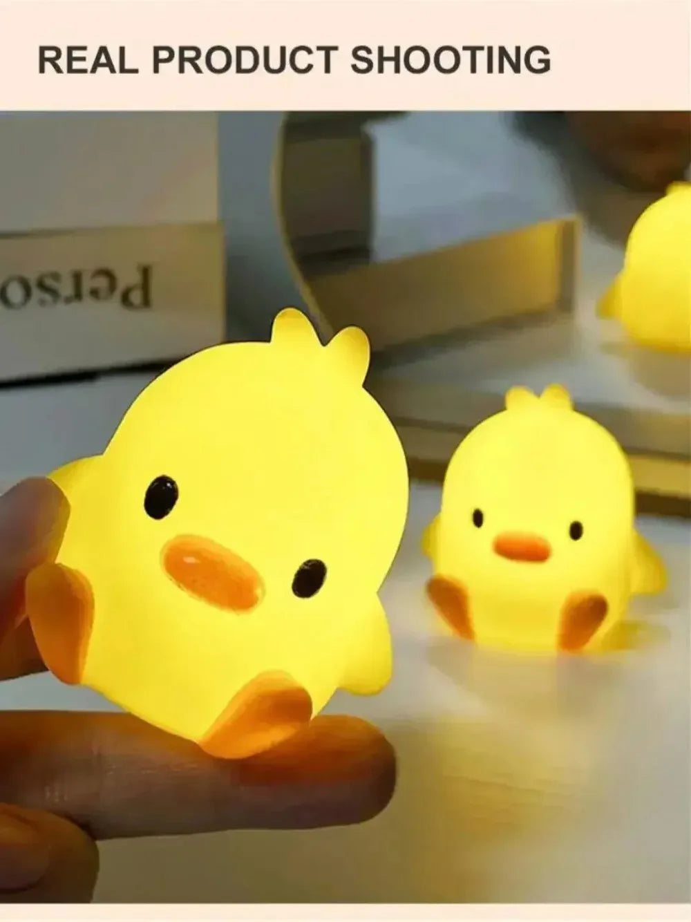 Cute Duck Night Lamps animal Nightlights Desktop Ornament Decorative Table Lights for Bedroom Bedside Sleeping Lamp